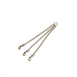 Acople Metálico 3 Perros 60cm.