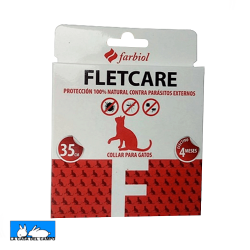 Fletcare Collar Gatos 35cm.