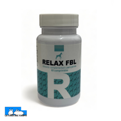 Relax fbl, producto en pastillas para perros con estrés, ansiedad, nervios, etc.