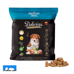 Delicias pienso semi humedo y blando para cachorros