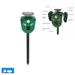 Espantapájaros Solar Ultrasonido