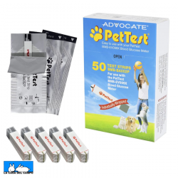 TIRAS GLUCOMETRO PETTEST