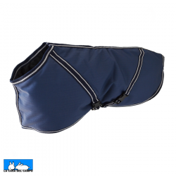 Manta Perros Azul y Blanco Galgos