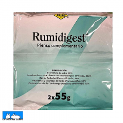 Rumidigest Pienso Complementario para Bovinos, Ovinos y Caprinos  2x55g
