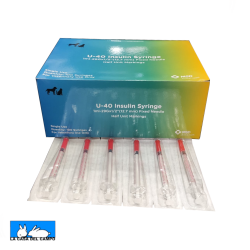 Jeringas Insulina MSD U-40 1ml 100 unidades