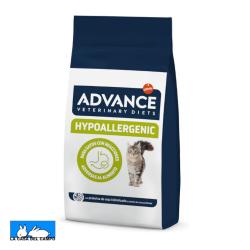 Saco de pienso hipoalergénico para gatos de la marca Advance, es de 1 kilogramo y 250 gramos
