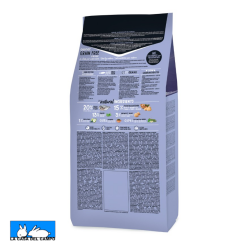 Pienso para gatos esterilizados sin cereales de pescado de la marca Ownat por detras