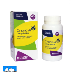 60 comprimidos de Croni Care para perros y gatos