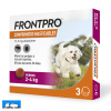 FRONTPRO 11 mg COMPRIMIDOS MASTICABLES PARA PERROS 2-4 kg